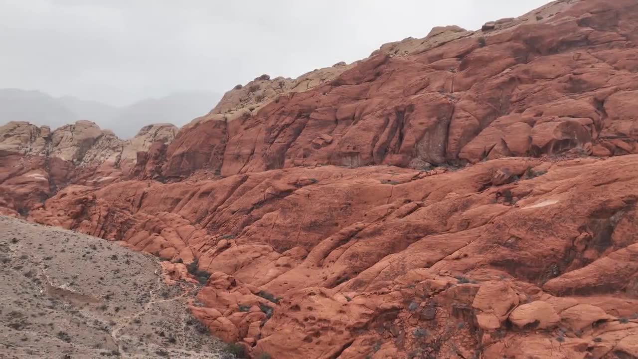 Aerial capture at Calico Hills, Red Rock Canyon, NV